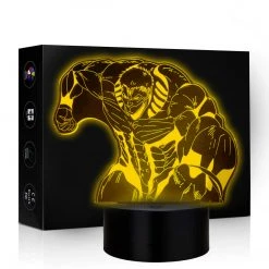 Mily Attack On Titan Armored Titan Acrylic LED Lamp Figures