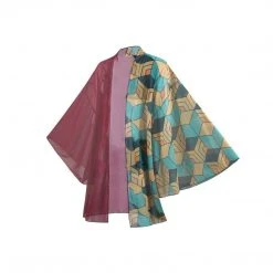 Mily Demon Slayer Giyu Haori Sheer Women's Robe Apparel