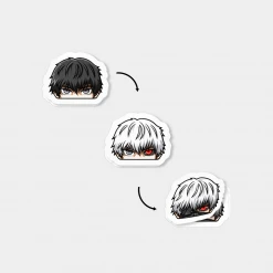 Mily Tokyo Ghoul Kaneki Ken Peeker Lenticular Sticker Home Décor