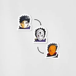 Mily Naruto: Shippuden Obito Lenticular Sticker