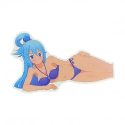 Mily Konosuba Aqua Side-Pose Sticker Home Décor