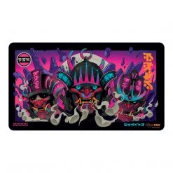 Southern Hobby Ultra Pro Kamigawa Neon Dynasty Black Stitched Playmat TCG Supplies