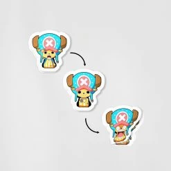 Mily One Piece Chopper Lenticular Sticker Home Décor