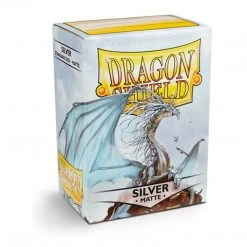 GTS DRAGON SHIELD SLEEVES: MATTE SILVER