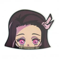 Mily Demon Slayer Nezuko Bamboo Peeker Sticker