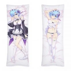 Mily Re:Zero Rem Version 2.0 Body Pillow Cover Lifestyle