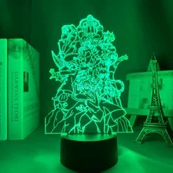 Mily 7 Deadly Sins Group Acrylic LED Lamp