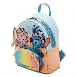 Lilo & Stitch Angel And Stitch Snow Cone Date Loungefly Mini Backpack