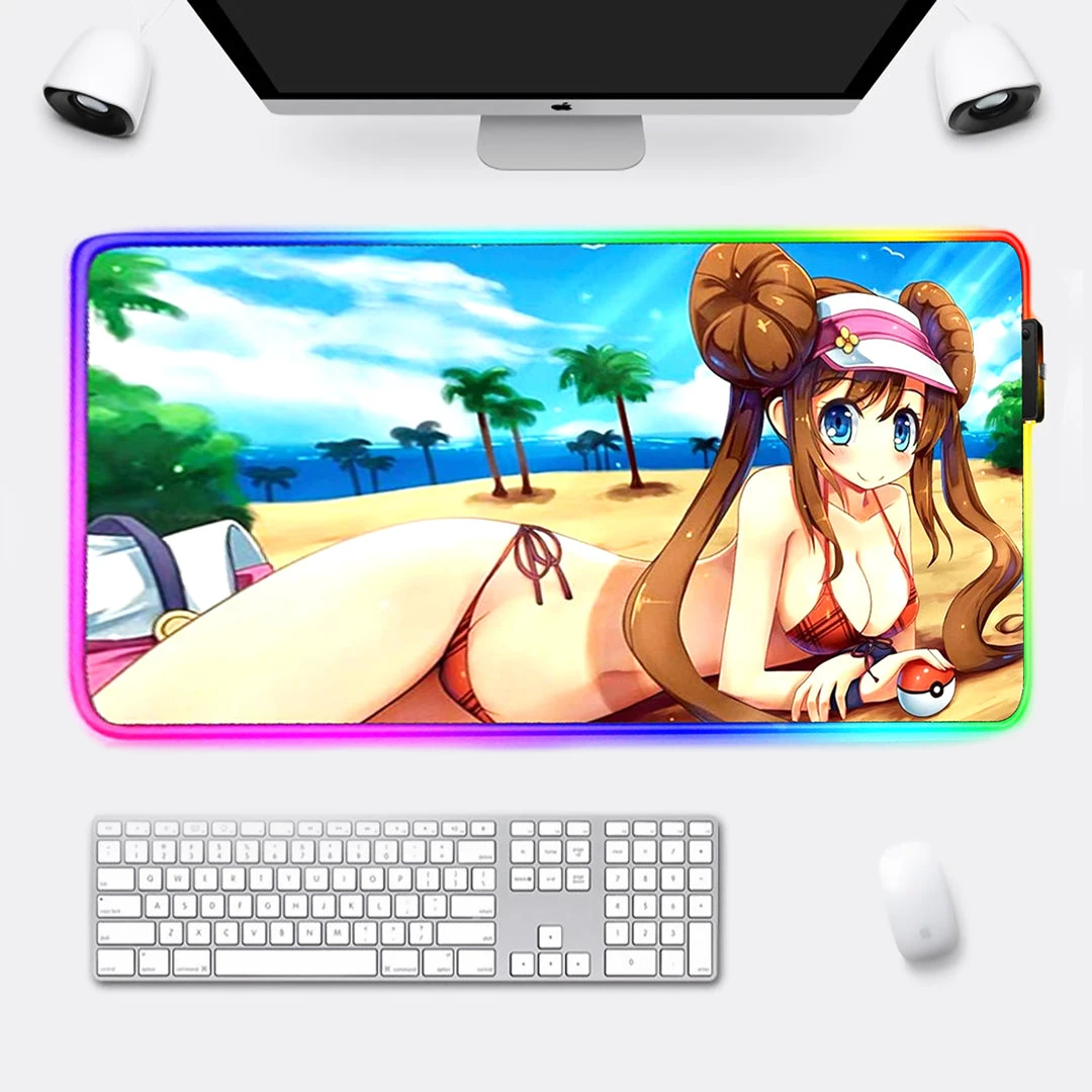 Mily TCG Supplies Pokemon Rosa 14 X 24 In Playmat 6 Mily TCG Supplies Pokemon Rosa 14 X 24 In Playmat