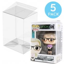 Mily Figures 6" Funko Pop Protector Case - 5 Pack