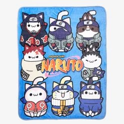 Hot Topic Naruto: Shippuden Nyaruto Cat Throw Blanket