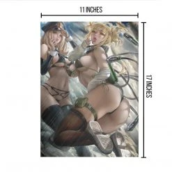 Mily Lifestyle My Hero Academia Toga & Camie Pin Up "11 X 17" Aluminum Art Print 8 Mily Lifestyle My Hero Academia Toga & Camie Pin Up
