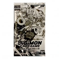 In Store Purchase Digimon Card Game Dash Pack Ver. 1.0 - 1 Card Pack TCG