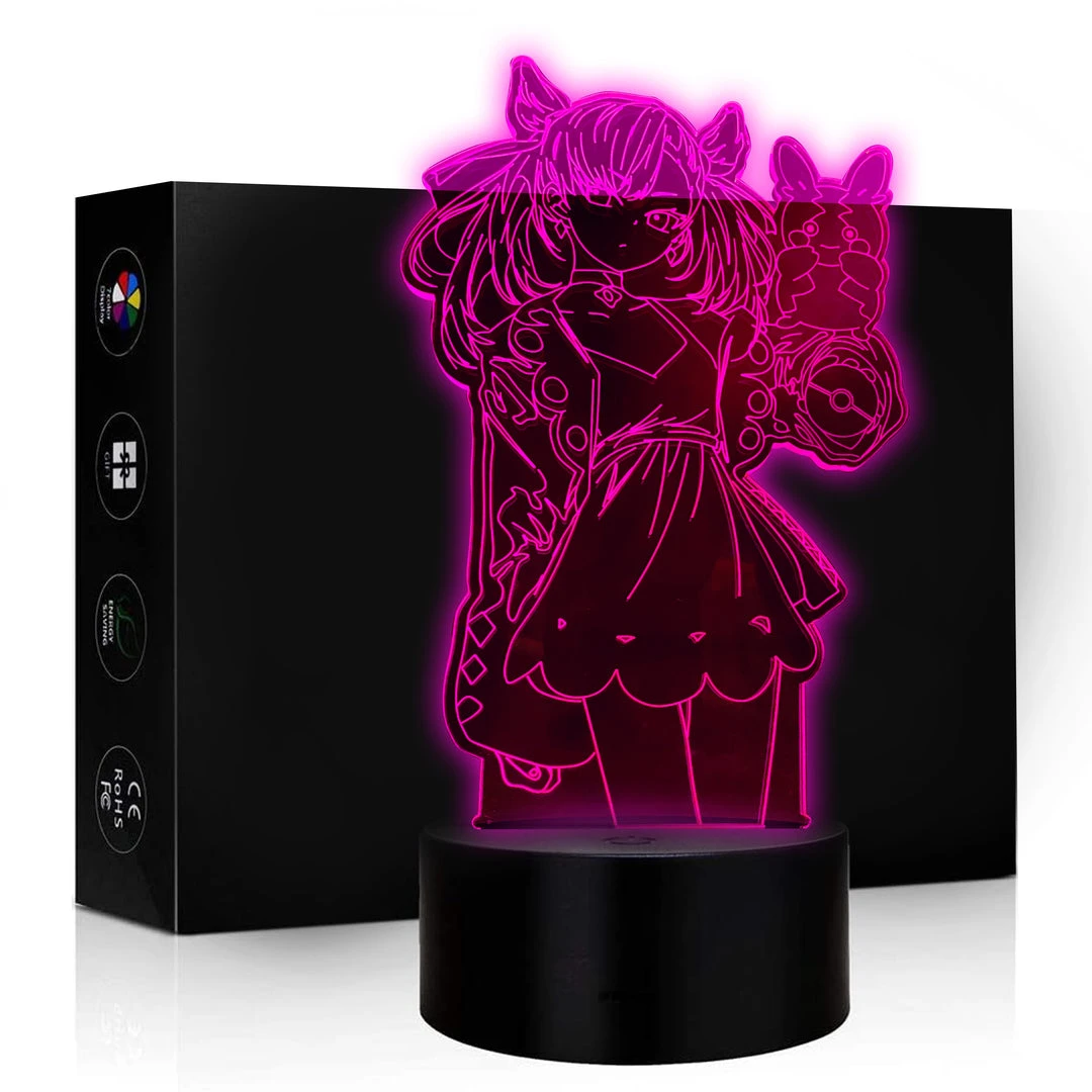 Mily Pokemon Marnie And Morpeko Acrylic LED Lamp 3 Mily Pokemon Marnie And Morpeko Acrylic LED Lamp