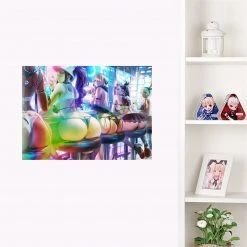 Mily Pokemon Ladies Night "11 X 17" Metallic Glossy Art Print Lifestyle 7 Mily Pokemon Ladies Night