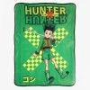 Boxlunch Hunter X Hunter Gon Green Throw Blanket Lifestyle