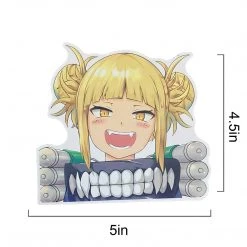 Mily My Hero Academy Toga Excited Sticker Home Décor