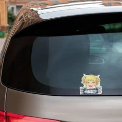 Mily My Hero Academy Toga Excited Sticker Home Décor