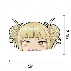 Mily My Hero Academy Toga Smiling Sticker Home Décor