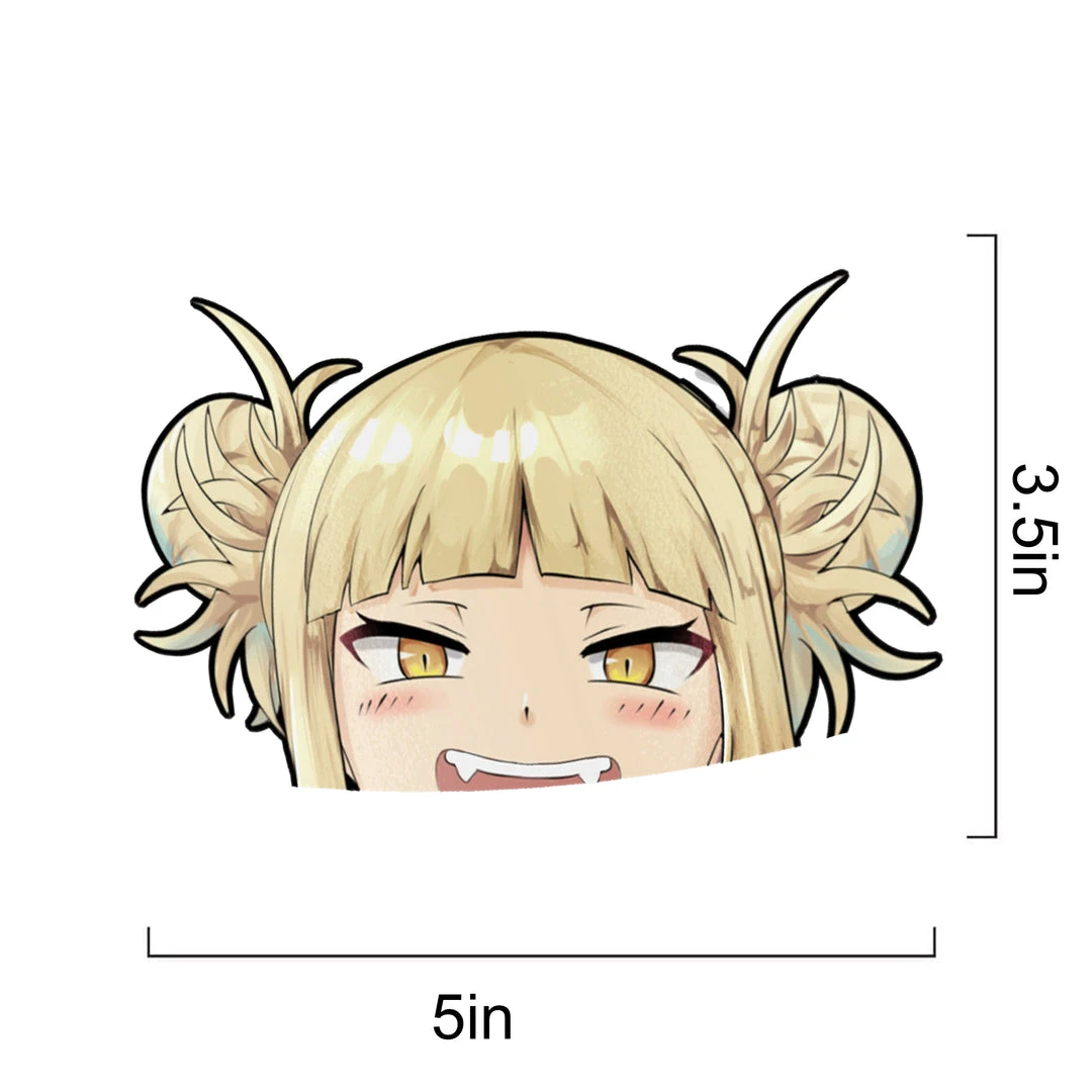 Mily My Hero Academy Toga Smiling Sticker Home Décor 4 Mily My Hero Academy Toga Smiling Sticker Home Décor