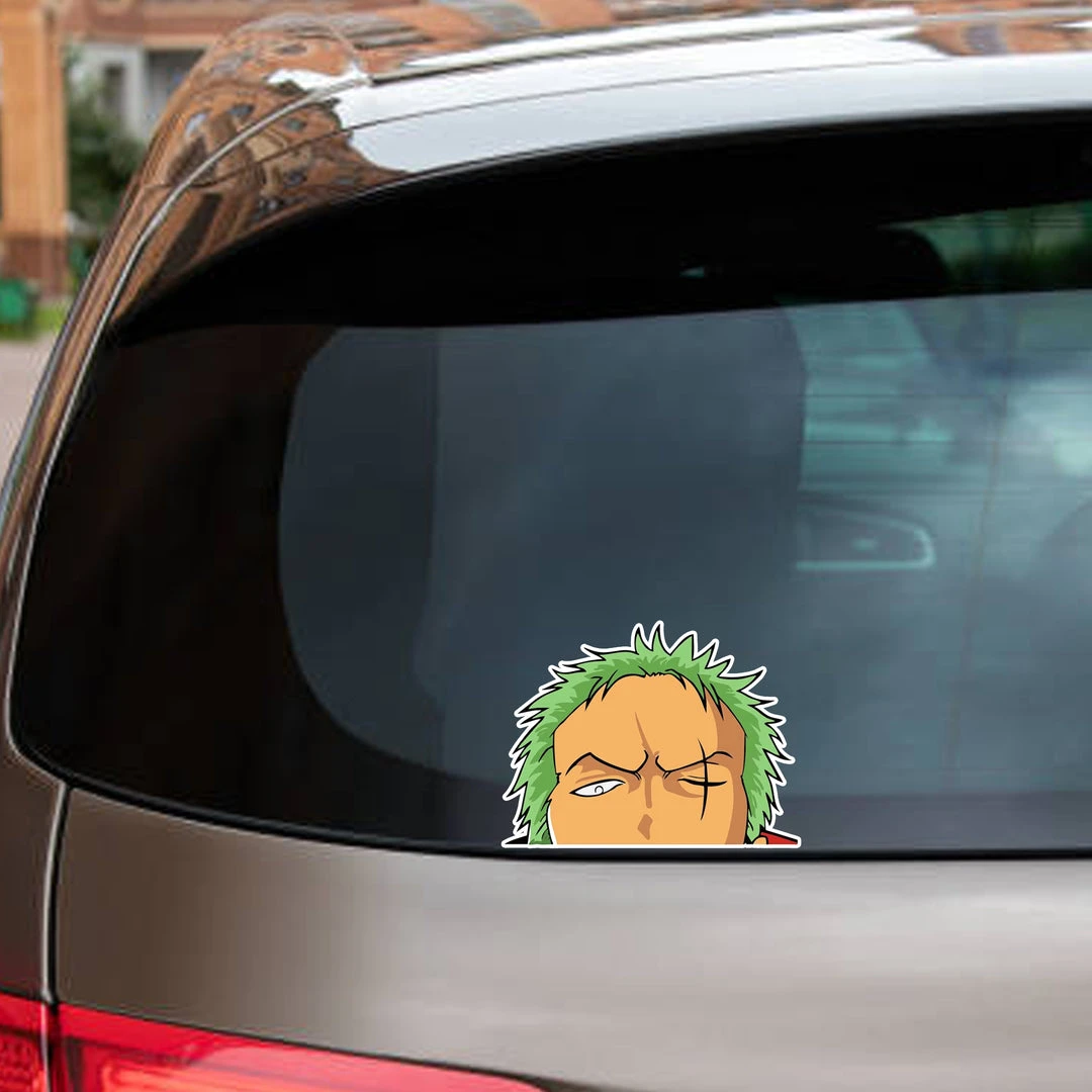 Mily One Piece Zoro Peeker Sticker Home Décor 5 Mily One Piece Zoro Peeker Sticker Home Décor