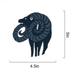 Mily Home Décor Seven Deadly Sins Gowther Symbol Sticker