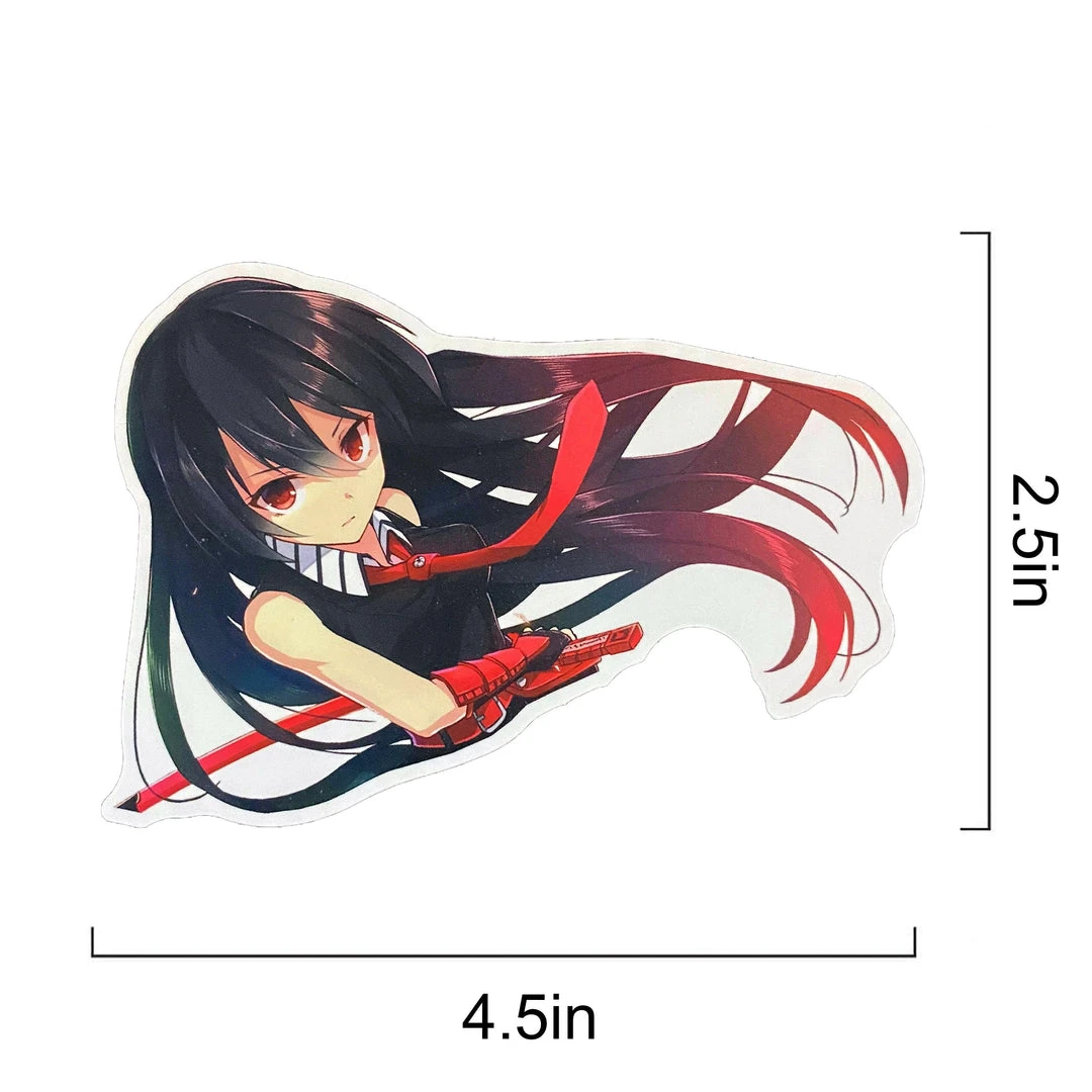 Mily Akame Ga Kill! Akame Sticker Home Décor 4 Mily Akame Ga Kill! Akame Sticker Home Décor