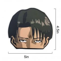 Mily Attack On Titan Levi Peeker Sticker