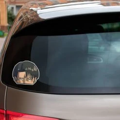 Mily Attack On Titan Levi Peeker Sticker