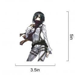 Mily Attack On Titan Mikasa Sticker