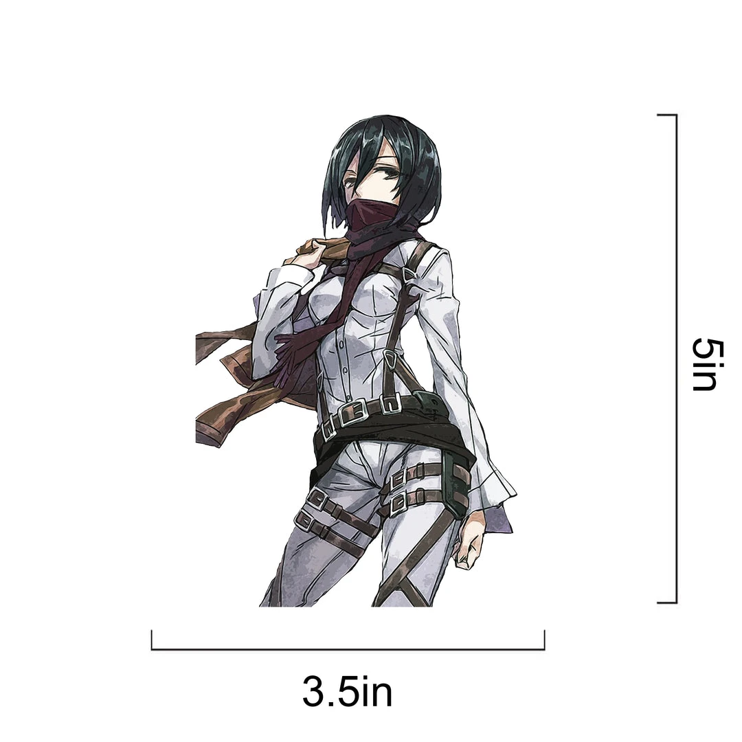 Mily Attack On Titan Mikasa Sticker 4 Mily Attack On Titan Mikasa Sticker