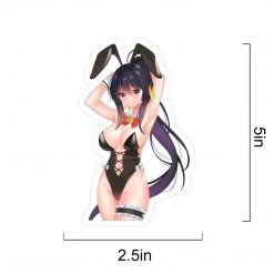 Mily High School DxD Akeno Himejima Bunny Girl Sticker Home Décor 6 Mily High School DxD Akeno Himejima Bunny Girl Sticker Home Décor