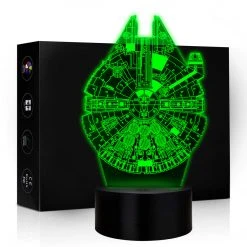 Mily Star Wars Light Freighter Acrylic LED Lamp Figures