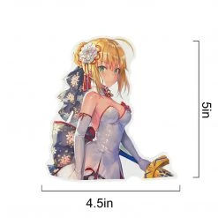 Mily Fate Saber Wedding Dress Sticker Home Décor