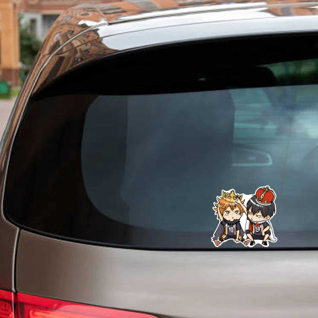 Mily Haikyu Hinata And Kageyama Crown Sticker Home Décor 5 Mily Haikyu Hinata And Kageyama Crown Sticker Home Décor