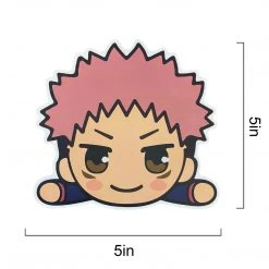 Mily Jujutsu Kaisen Itadori Front-Face Sticker