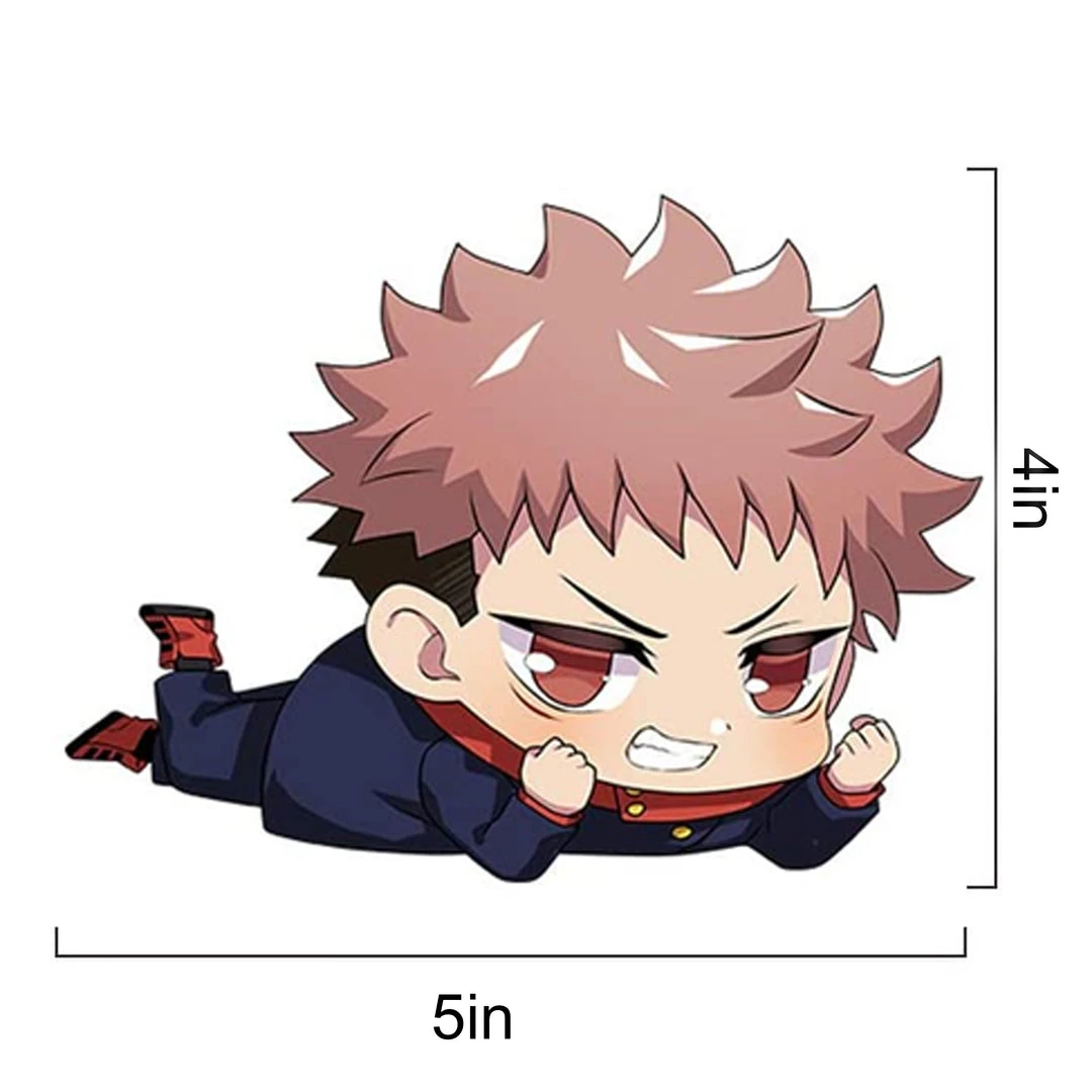 Mily Jujutsu Kaisen Itadori Laying Down Sticker 4 Mily Jujutsu Kaisen Itadori Laying Down Sticker