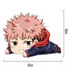 Mily Home Décor Jujutsu Kaisen Itadori Uniform Laying Down Sticker 6 Mily Home Décor Jujutsu Kaisen Itadori Uniform Laying Down Sticker