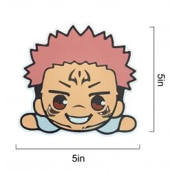 Mily Jujutsu Kaisen Sukuna Front-Face Sticker