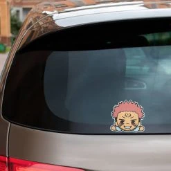 Mily Jujutsu Kaisen Sukuna Front-Face Sticker