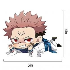 Mily Jujutsu Kaisen Sukuna Laying Down Sticker Home Décor