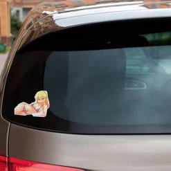 Mily Konosuba Darkness Side-Pose Sticker Home Décor