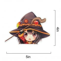 Mily Konosuba Megumin Staff Sticker