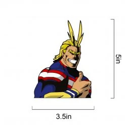 Mily My Hero Academy All Might Thumbs Up Sticker
