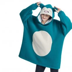 Mily Pokémon Snorlax Fleece Hoodie Apparel