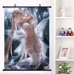 Mily Sailor Moon Princess Serenity Pin Up 23 X 36 Inch Wall Scroll Ver. 2 Home Décor