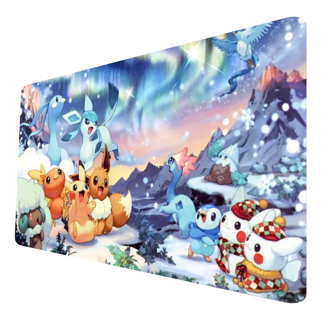 Mily Pokemon Winter Wonderland 14 X 24 Inch Playmat 3 Mily Pokemon Winter Wonderland 14 X 24 Inch Playmat