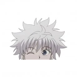Mily Hunter × Hunter Killua Winking Peeker Sticker