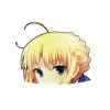 Mily Fate Saber Peeker Sticker Home Décor