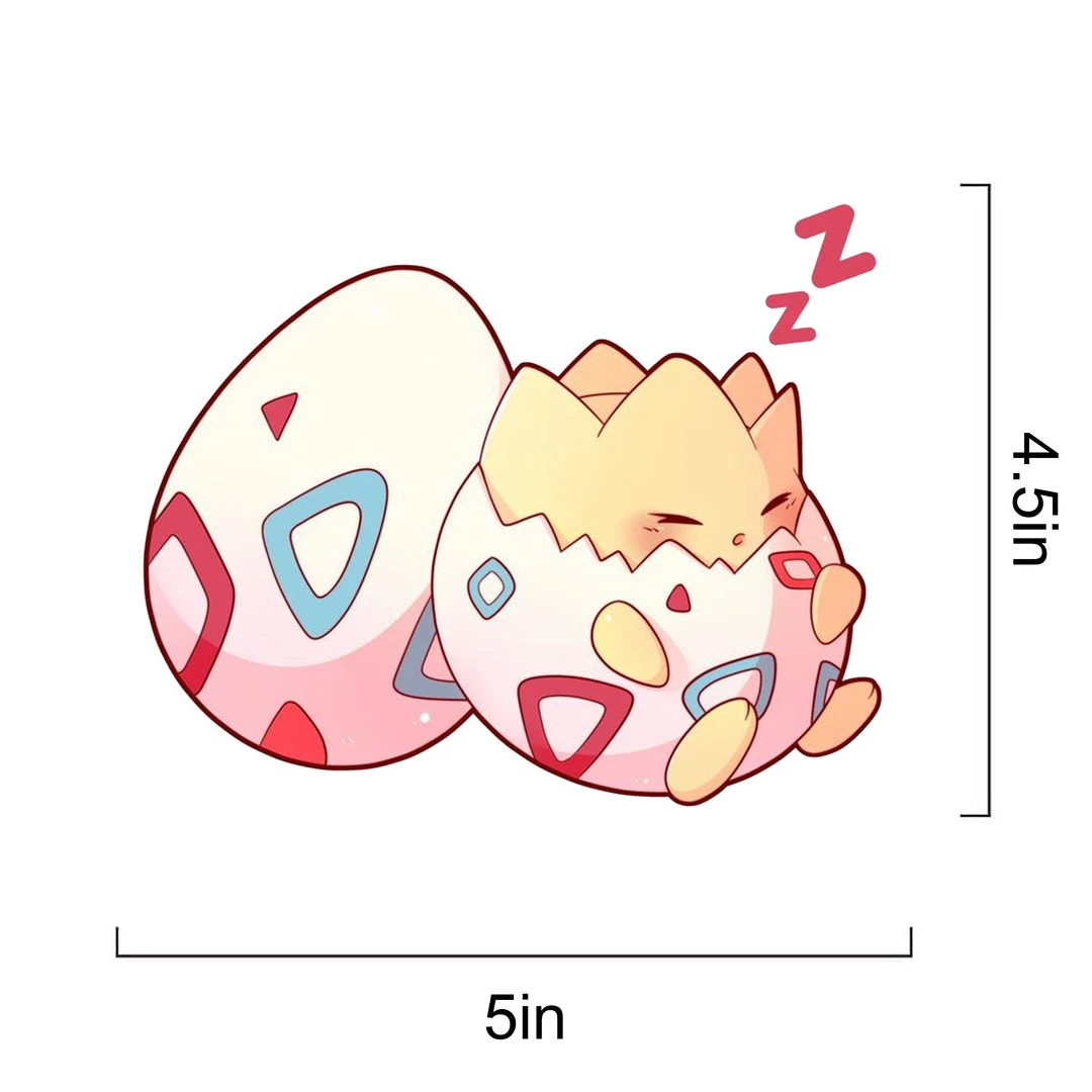 Mily Pokemon Sleeping Togepi Sticker 4 Mily Pokemon Sleeping Togepi Sticker
